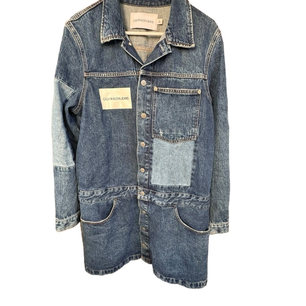 Calvin Klein Jeans Ck Patchwork Denimtrucker Dres… - image 5